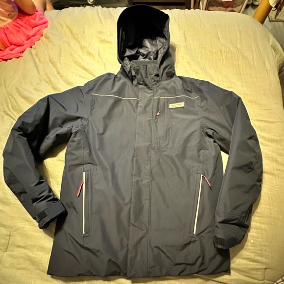 Vineyard Vines Nor-Easter Down Jacket Navy Blue Men’s Small NWT!! - Picture 1 of 11